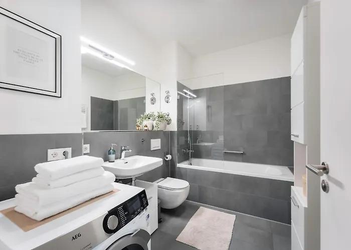 公寓 Design Loft Am Hauptbahnhof - Modern Mit Parkplatz 柏林